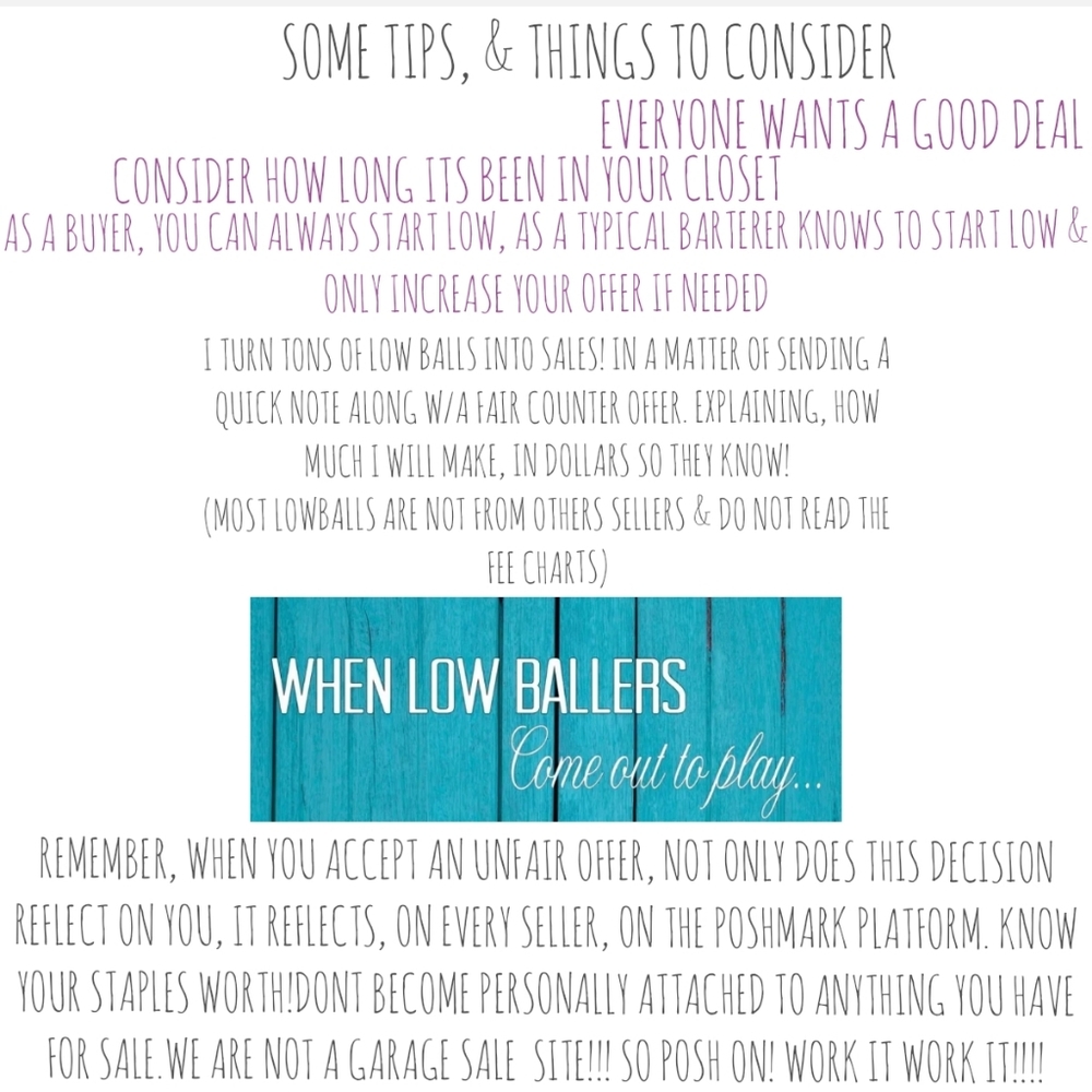 HOW TO HANDLE LOWBALL OFFERS